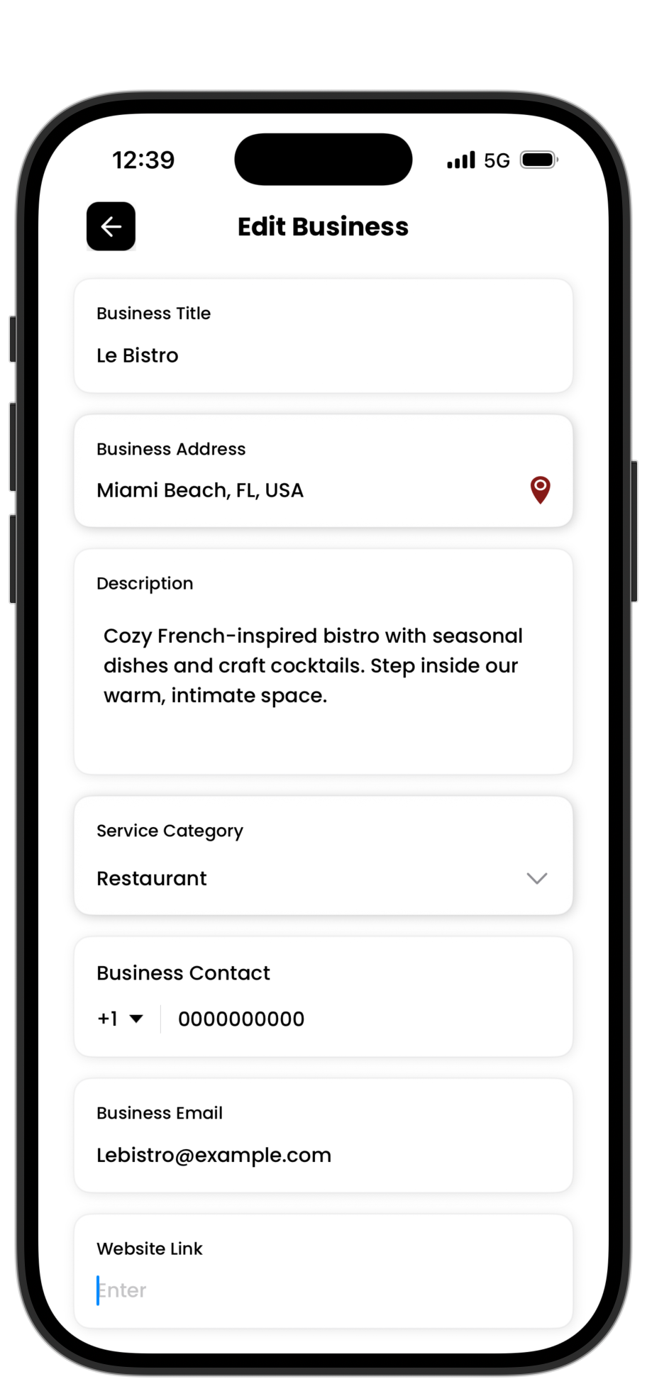 Expressif on iOS — Manage