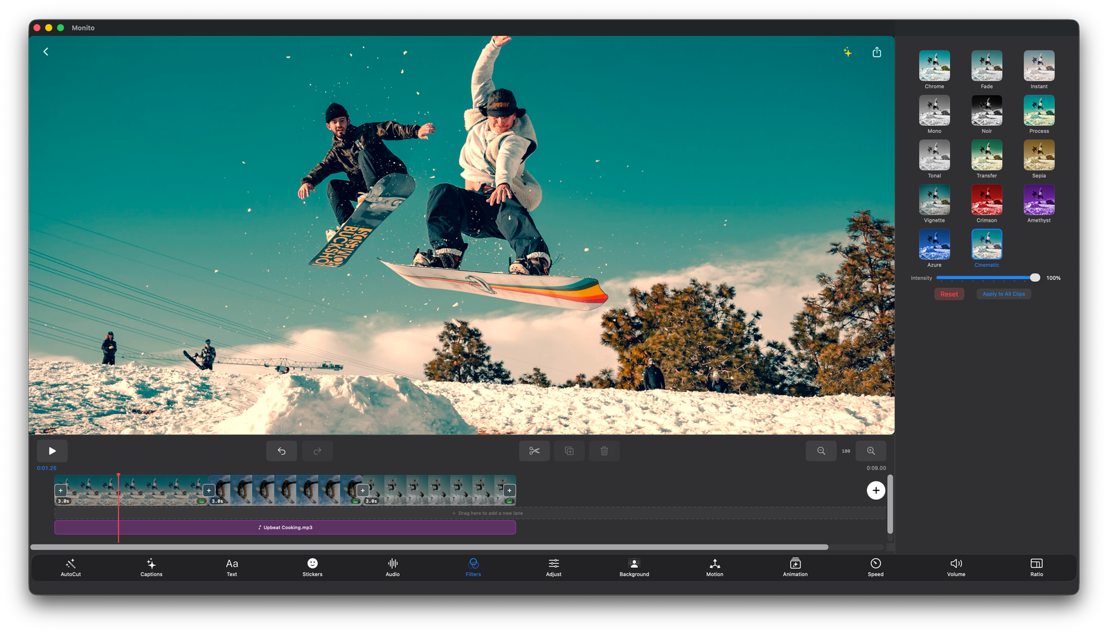 Monito creative tools on Mac